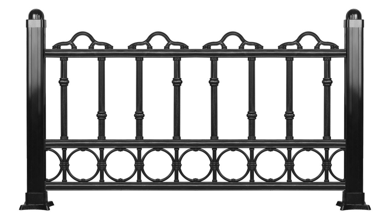 Alüminyum Dikmeli Plastik Ferforje 60*100 Cm